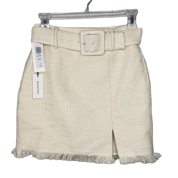 Babaton NEW Pristina Tweed Skirt Size 2 - Picture 8 of 11